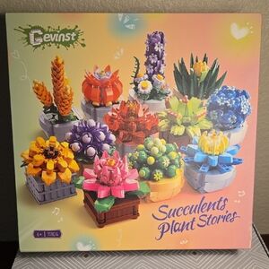 Gevinst Succulents Plant Stories Building Set